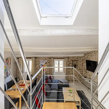 Apartament Mey T3 - Magnifique Loft 3 Pieces A 50m Du Vieux Port Et Des Plages